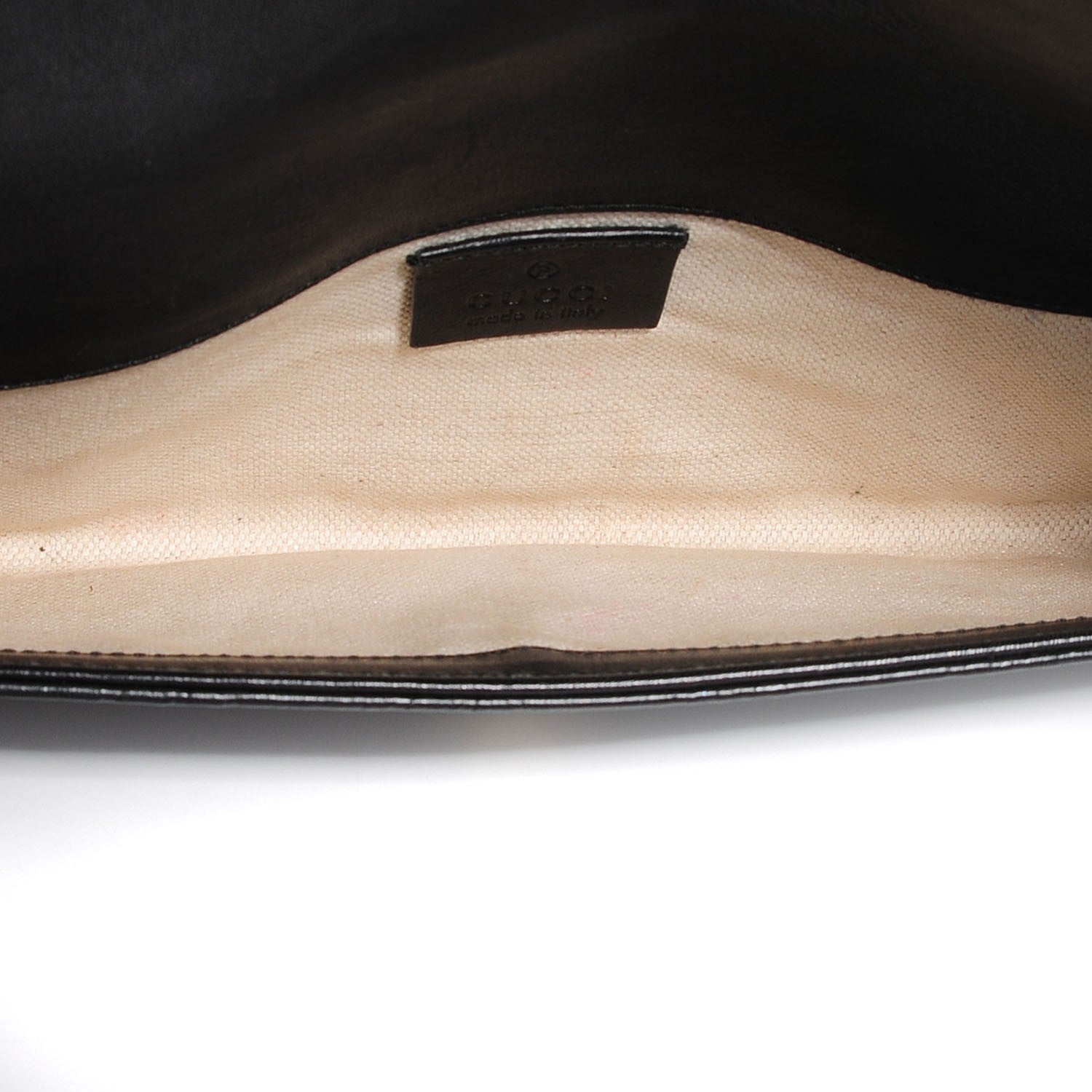 Gucci Guccissima Small Broadway Clutch Black 5 of 9