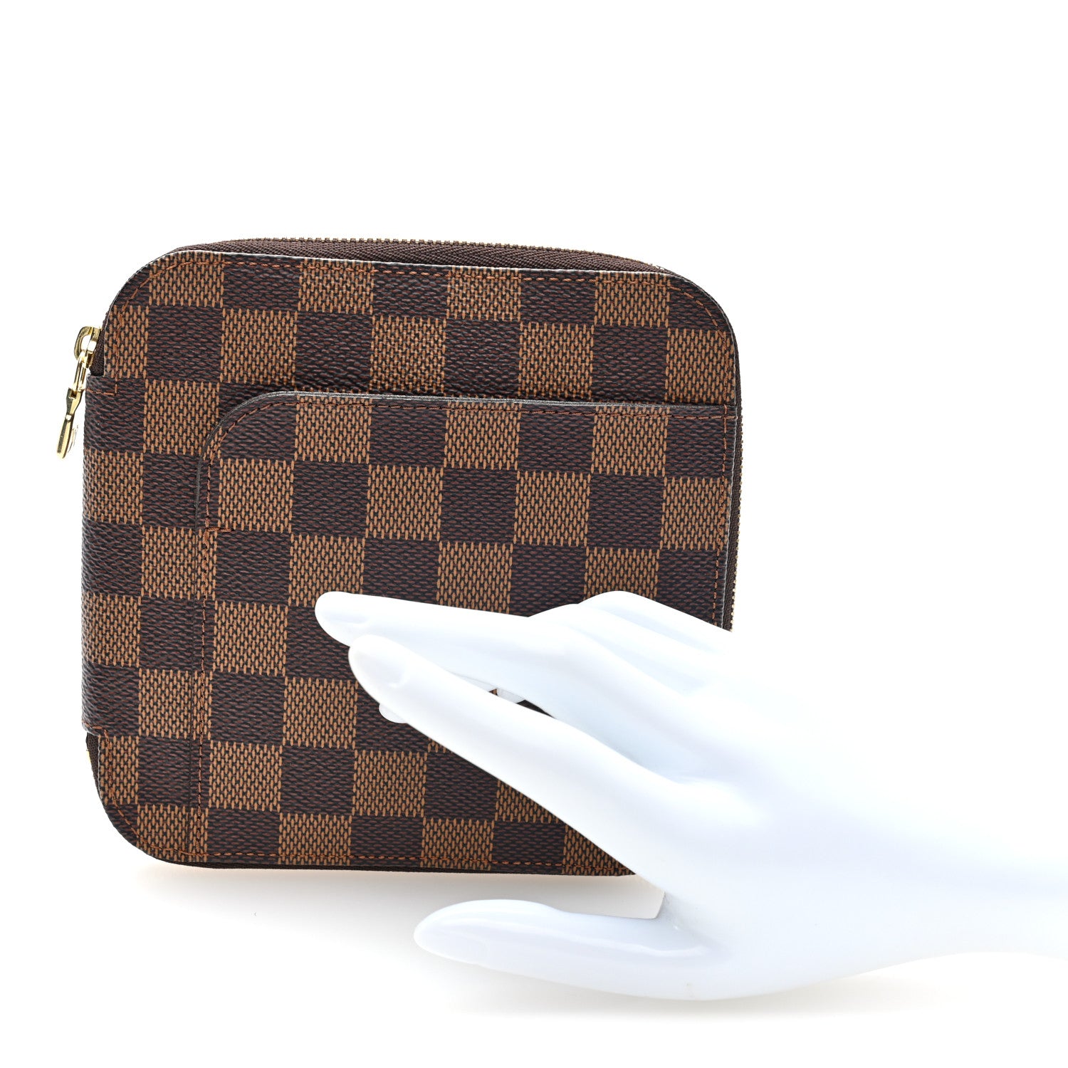 Louis Vuitton Damier Ebene Olav Organizer Wallet 2 of 7