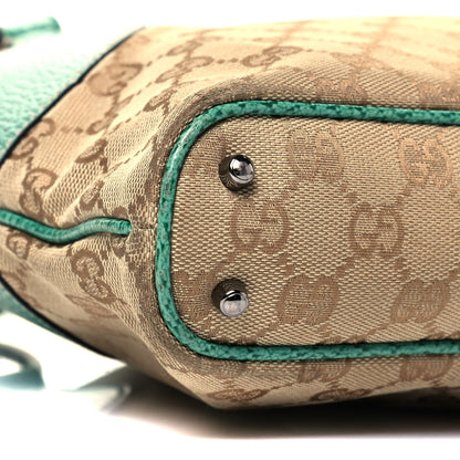 Gucci Monogram Shoulder Bag Turquoise 8 of 10
