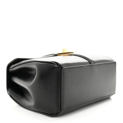 Celine Satinated Calfskin Mini 16 Top Handle Bag Black 3 of 11