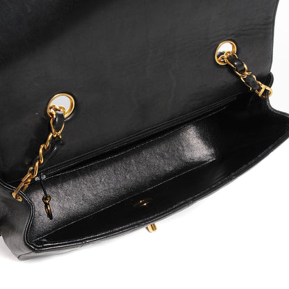 Chanel Lambskin Quilted Small Single Flap Black 5 of 8