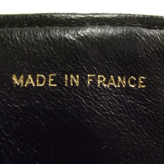 Lambskin Jumbo Flap Black