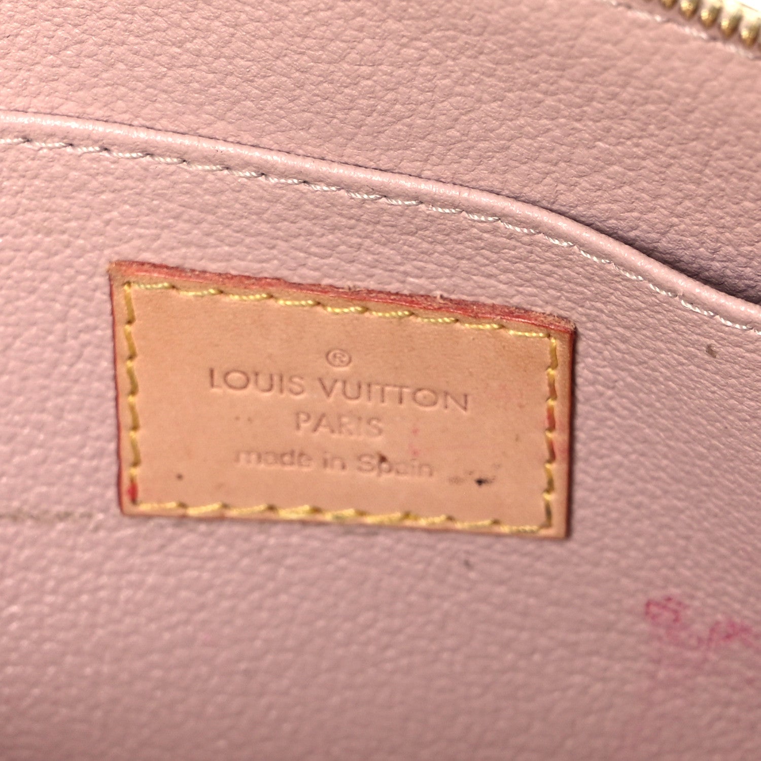 Louis Vuitton Vernis Cosmetic Pouch Rose Angelique 5 of 6