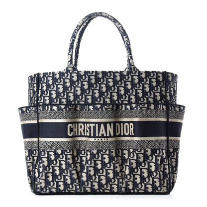 Christian Dior Oblique Catherine Tote Blue 1 of 12
