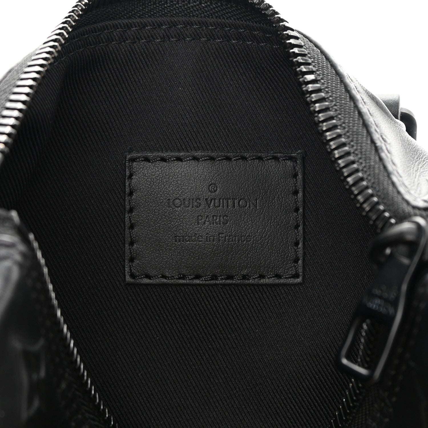 Louis Vuitton Monogram Seal Keepall XS Black 6 of 10