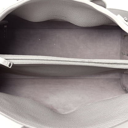 Saint Laurent Grained Calfskin Small Supple Sac De Jour Grey 6 of 10