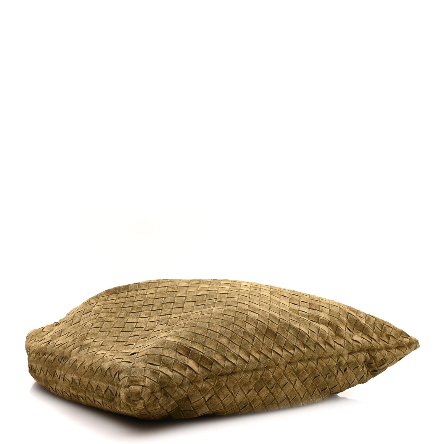Bottega Veneta Suede Intrecciato Large Hop Mud 3 of 9
