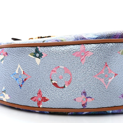 Louis Vuitton Metallic Monogram LV Garden Loop PM Blue 8 of 9