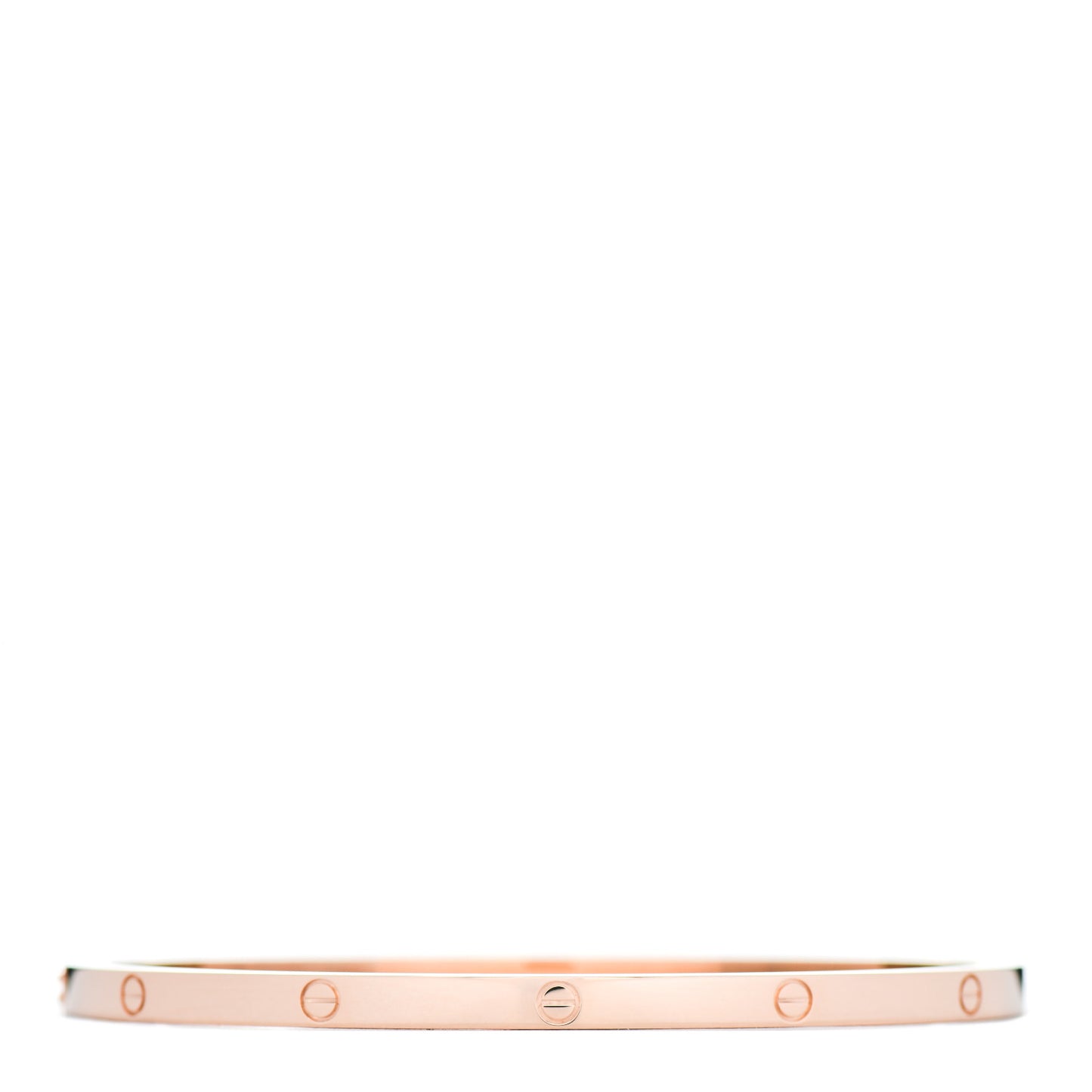 18K Pink Gold Small LOVE Bracelet 19