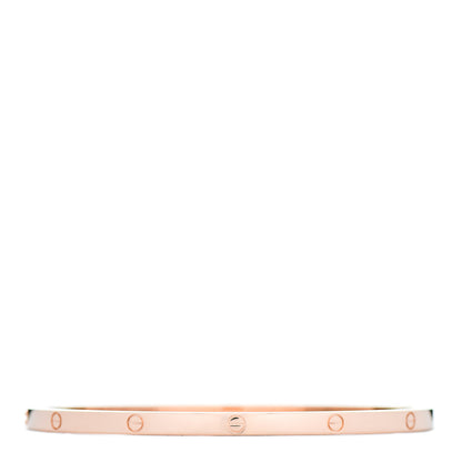Cartier 18K Pink Gold Small LOVE Bracelet 19 1 of 4