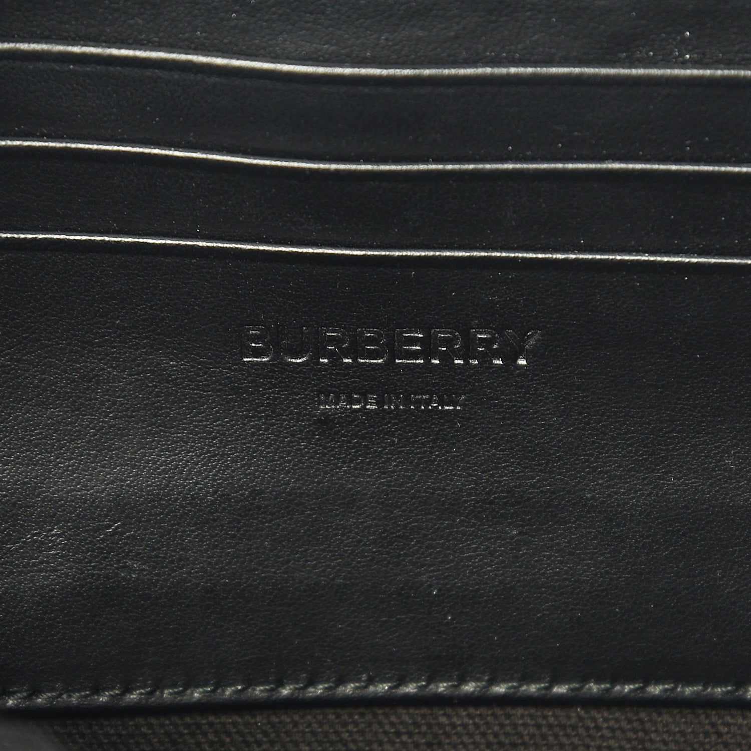 Burberry Calfskin Embossed Monogram Small Camera Bag Black 6 of 9