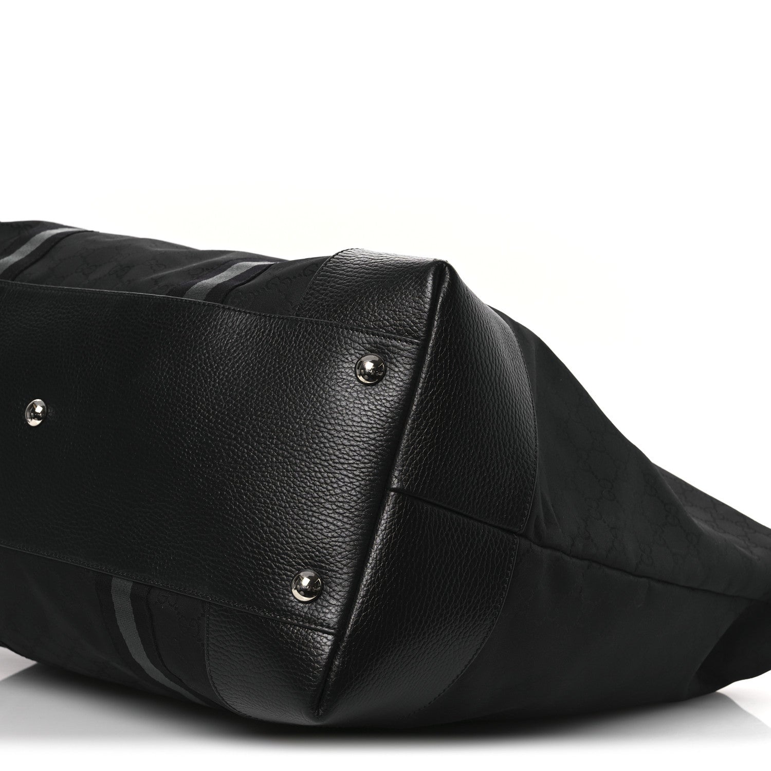 Gucci Nylon Monogram XL Duffle Bag Black 10 of 10