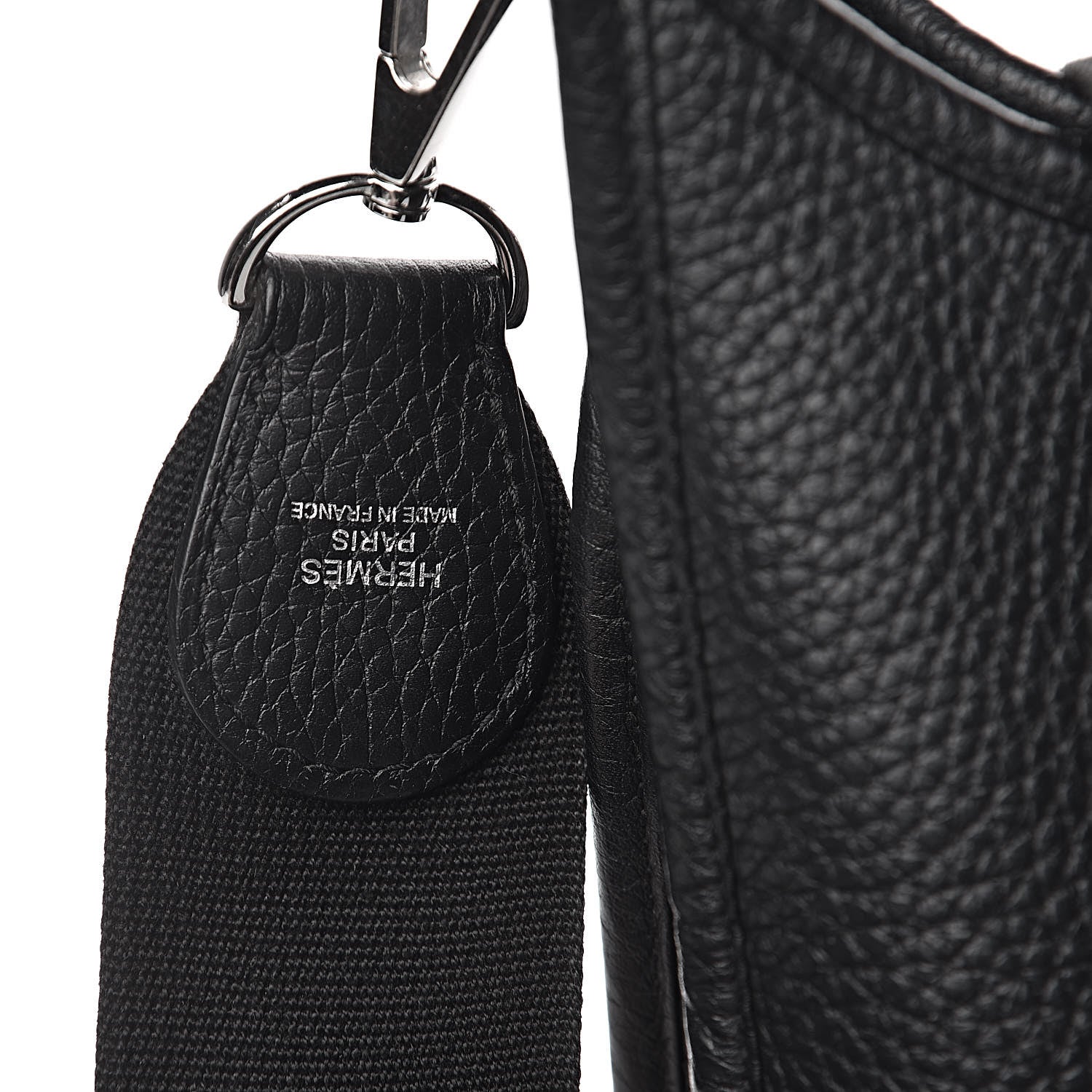 Hermes Taurillon Clemence Evelyne III PM Black 11 of 11