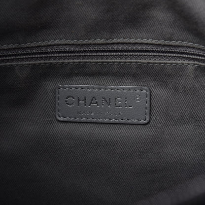 Chanel Iridescent Calfskin Quilted Coco Daily Shoulder Bag Black 8 of 10