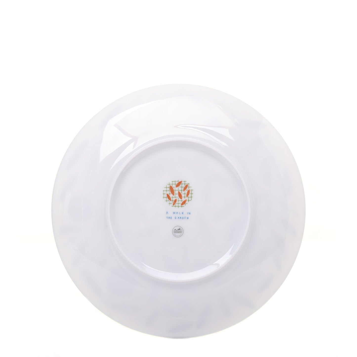 Porcelain A Walk In The Garden Dessert Plate Set of 2