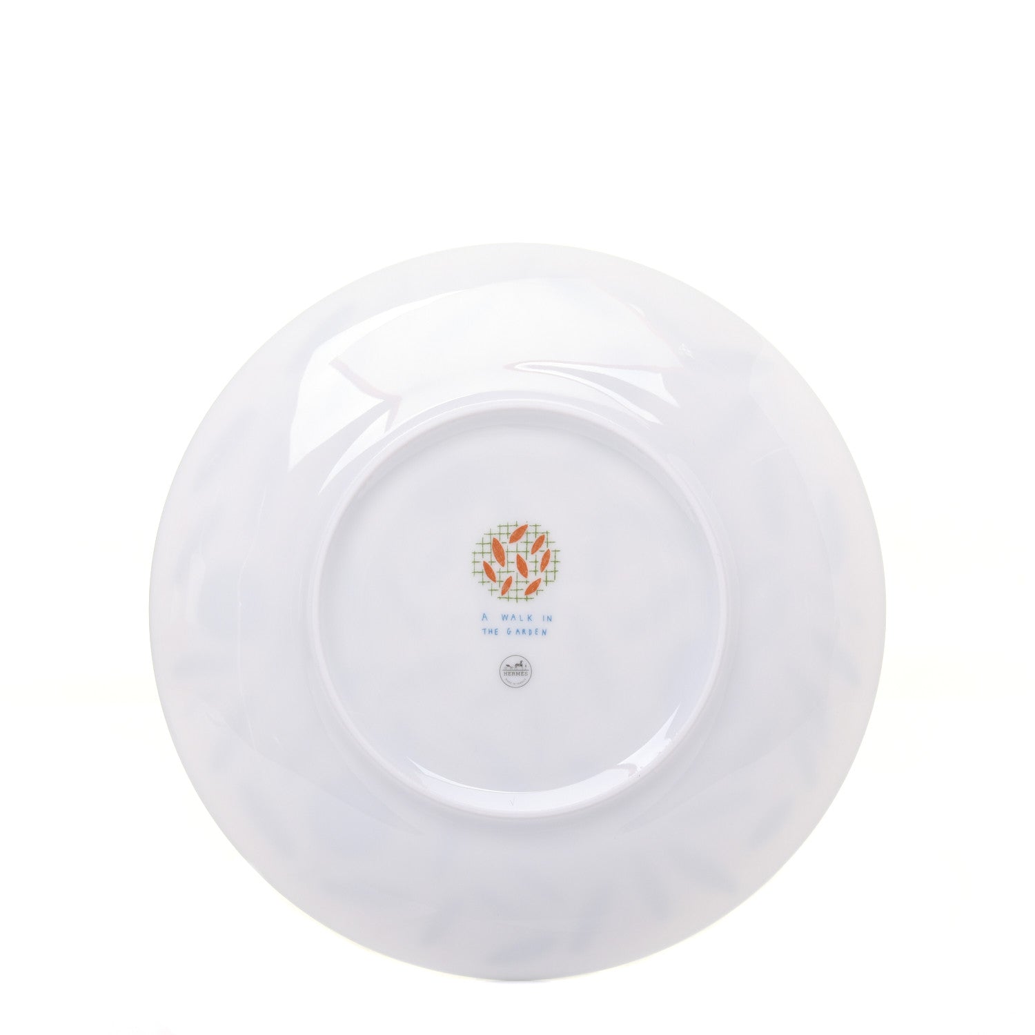 Hermes Porcelain A Walk In The Garden Dessert Plate Set of 2 3 of 7