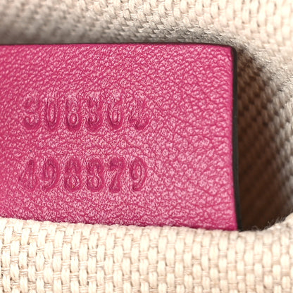 Gucci Vernice Naplack Small Soho Disco Bag Bright Bougainvillea 7 of 9