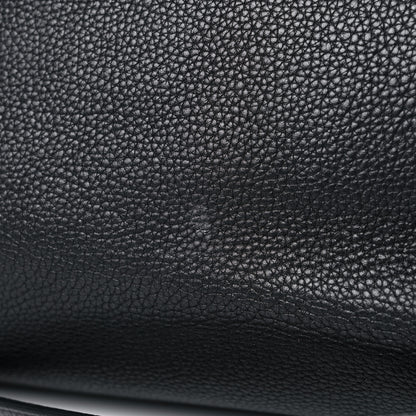 Saint Laurent Grained Calfskin Medium Souple Sac De Jour Duffle Black 17 of 19
