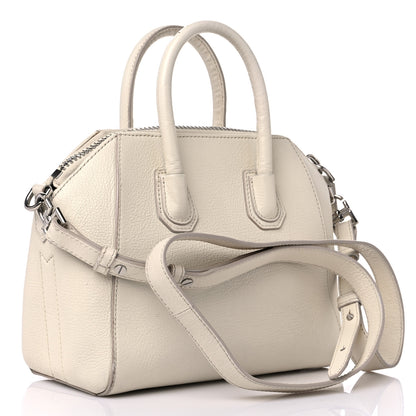 Givenchy Sugar Goatskin Mini Antigona Beige Buff 3 of 19