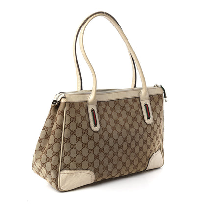 Gucci Monogram Medium Princy Tote Off White 3 of 13