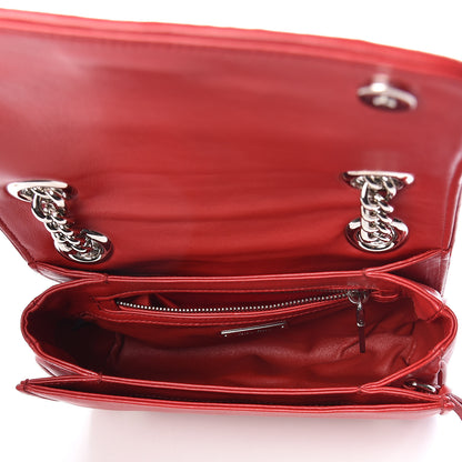 Miu Miu Nappa Matelasse Club Shoulder Bag Fuoco 7 of 8