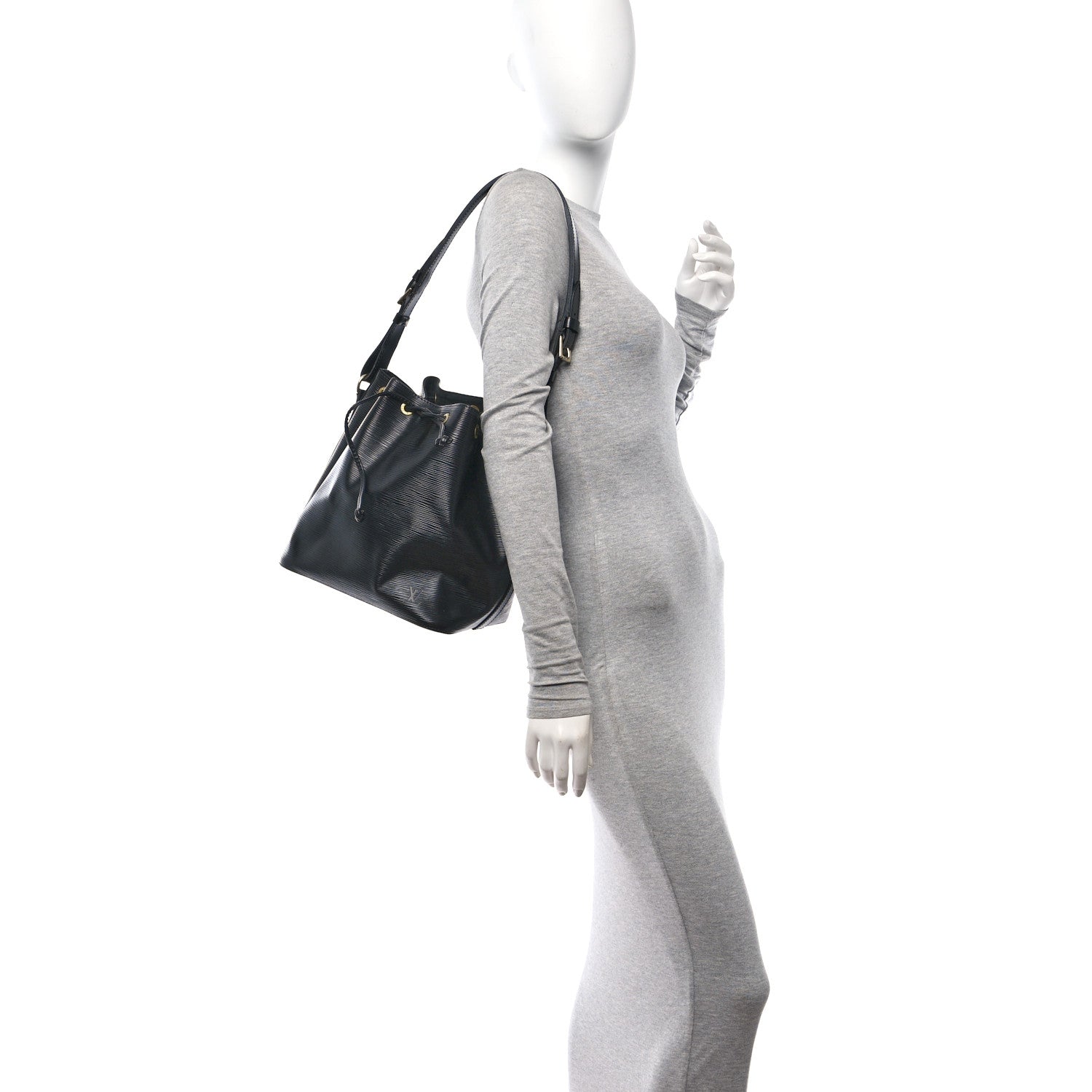 Louis Vuitton Epi Petit Noe Black 2 of 13