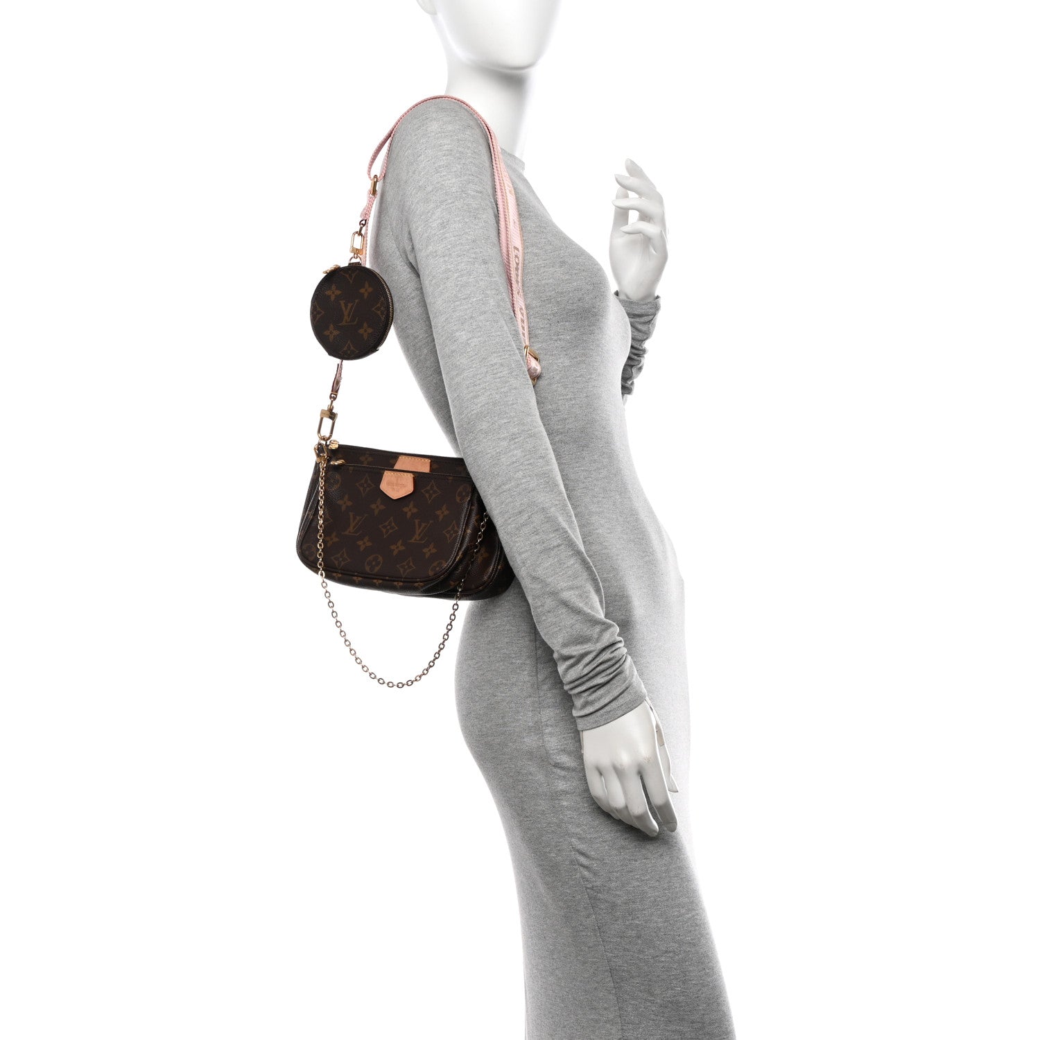 Louis Vuitton Monogram Multi Pochette Accessories Rose Clair 2 of 10