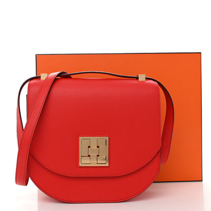 Hermes Epsom Mosaique Au 24-21 Rouge de Coeur 13 of 13