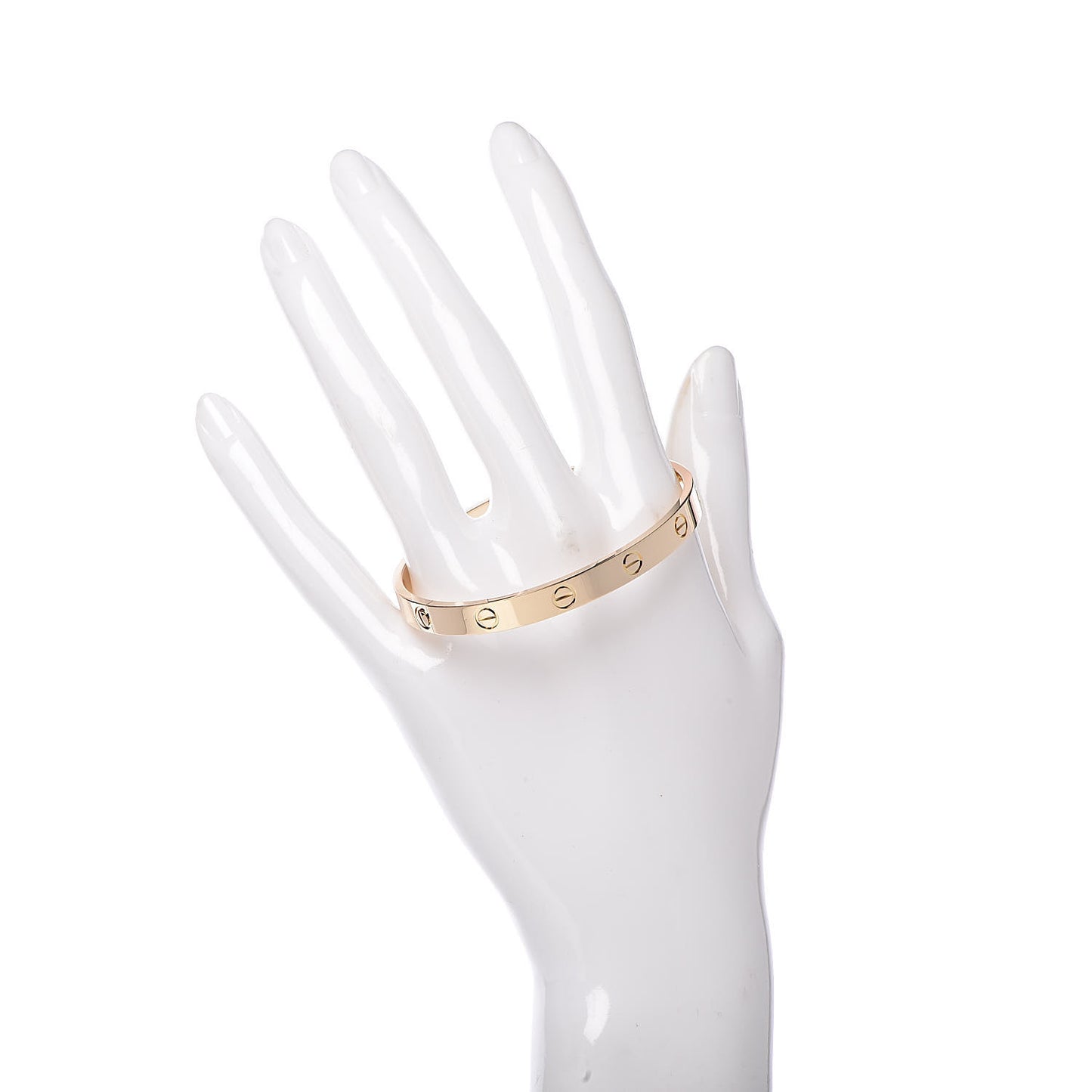 18K Yellow Gold LOVE Bracelet 17