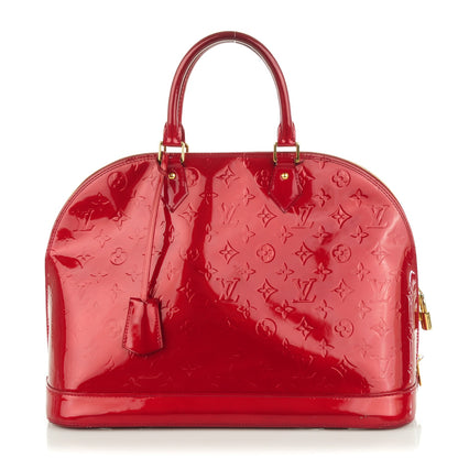 Louis Vuitton Vernis Alma GM Pomme D'Amour 1 of 10