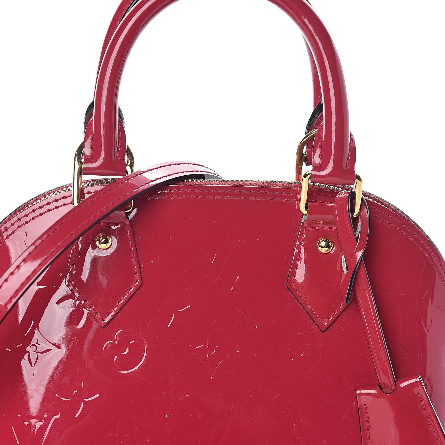 Louis Vuitton Vernis Alma BB Rose Indien 7 of 9