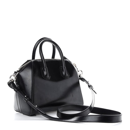 Givenchy Shiny Lord Calfskin Mini Antigona Black 3 of 10