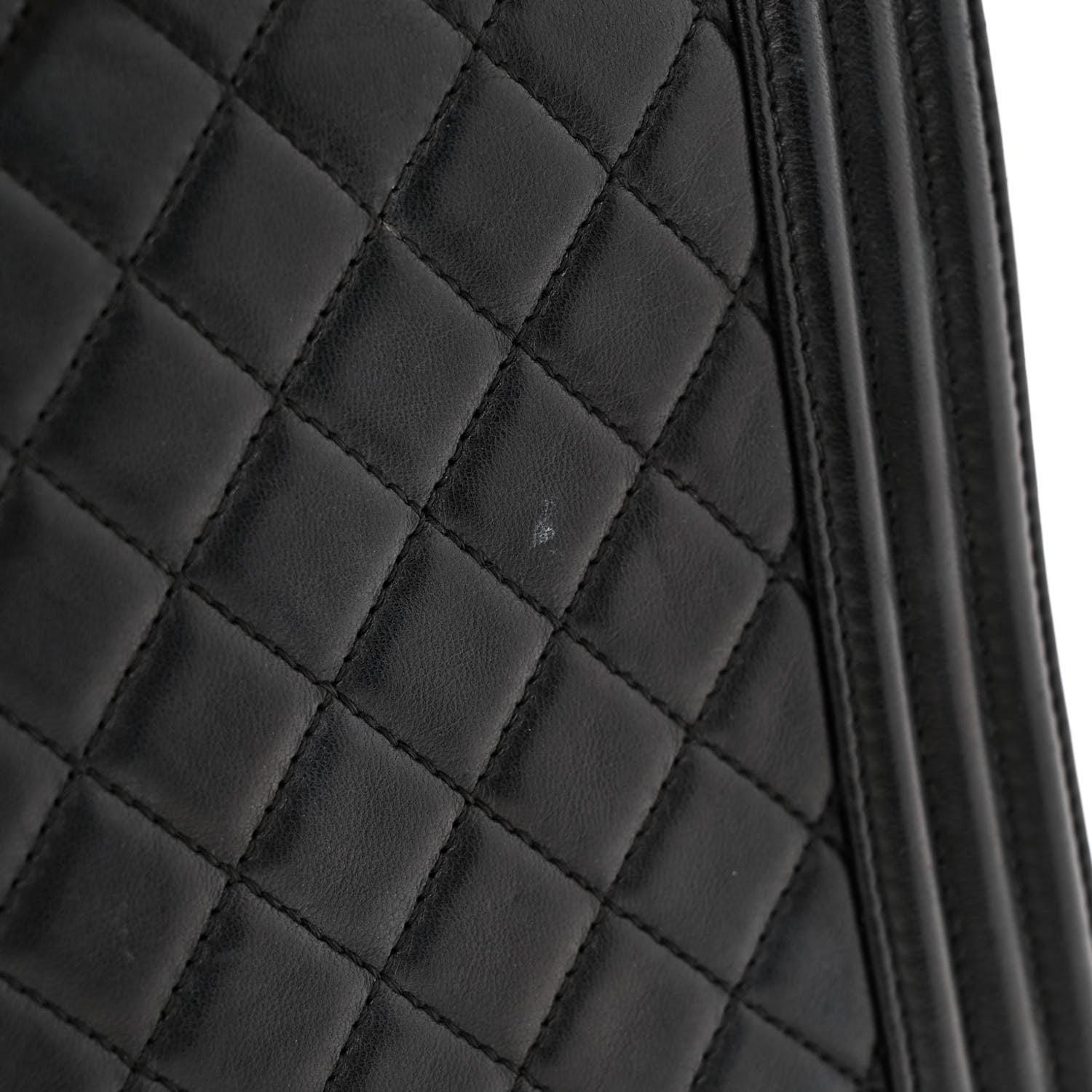 Chanel Lambskin Quilted New Medium Boy Flap Black 12 of 15