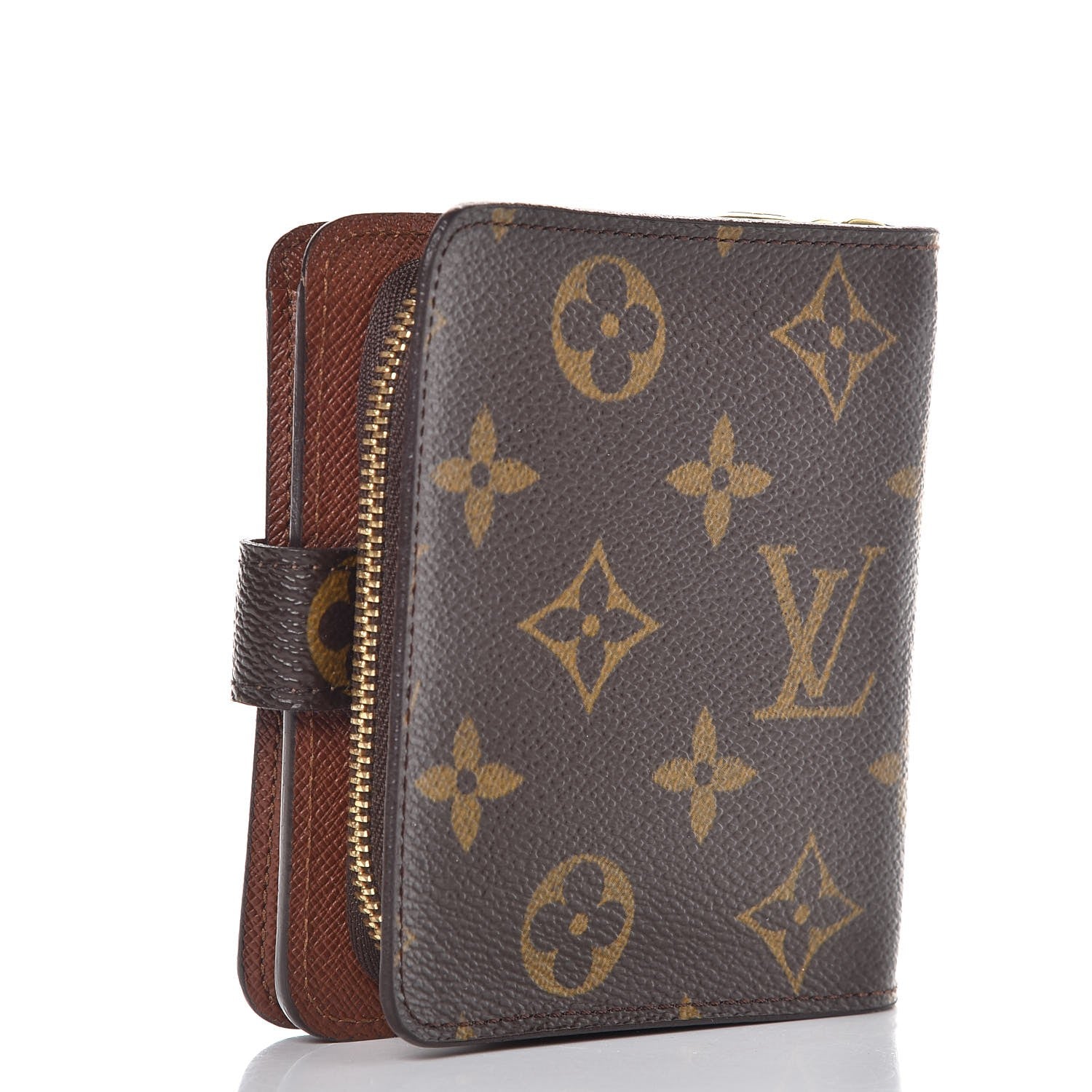 Louis Vuitton Monogram Compact Zippe Zipped Wallet 3 of 10