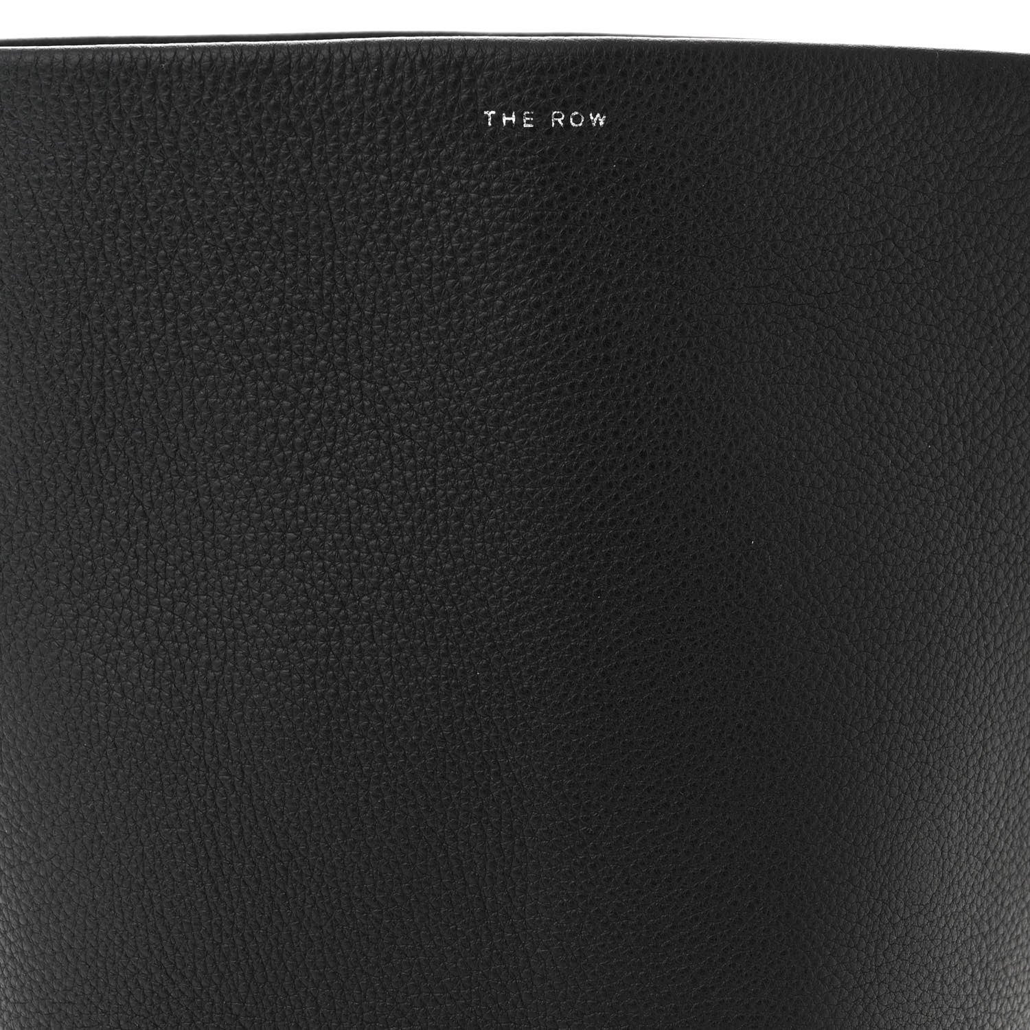 The Row THE ROW Grained Calfskin Small N/S Park Tote Black 7 of 9