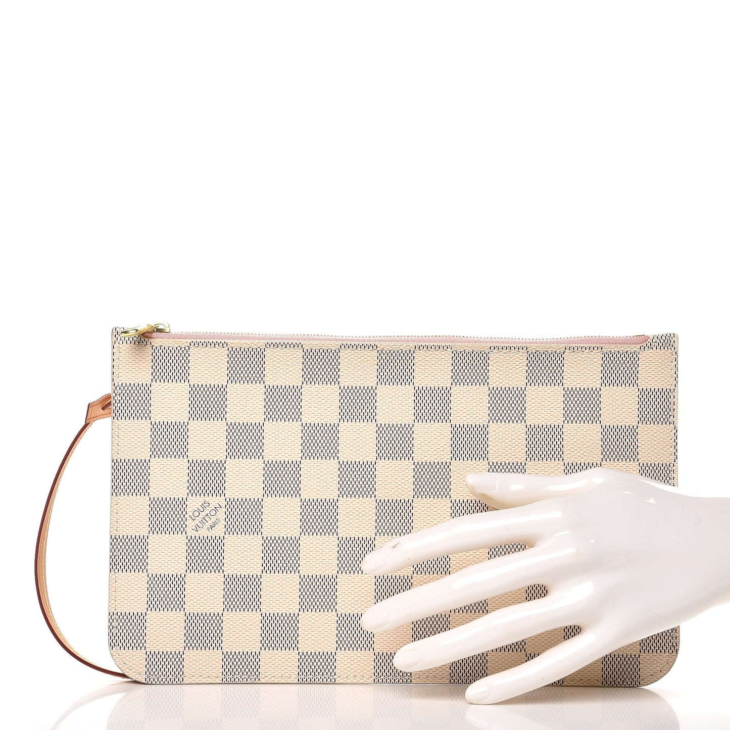 Damier Azur Neverfull MM GM Pochette Rose Ballerine