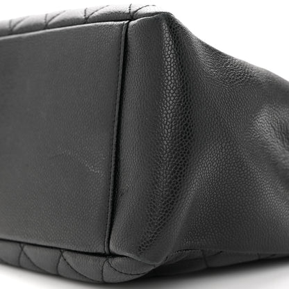 Chanel Caviar Quilted Grand Shopping Tote GST Black 10 of 20