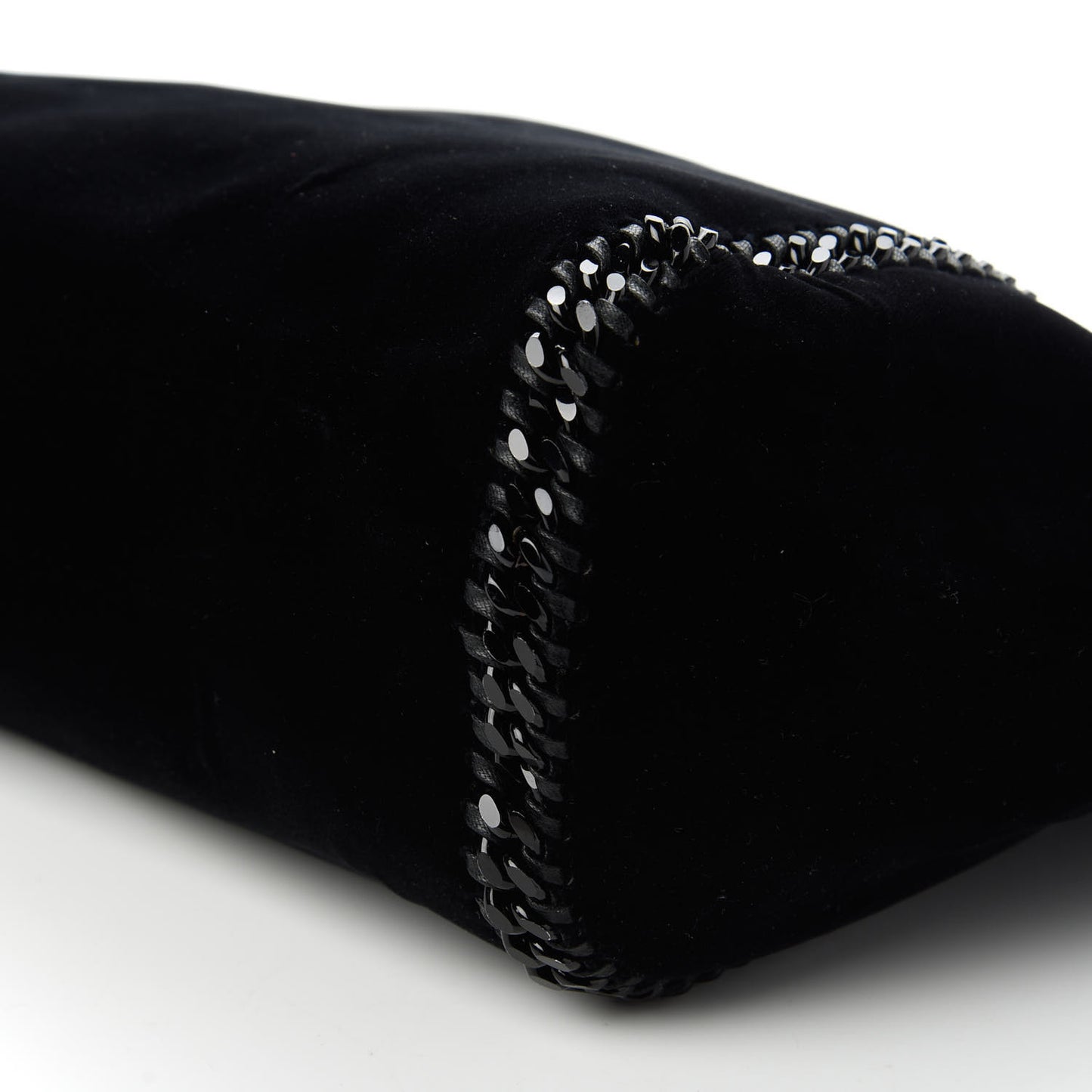 Velvet Falabella Reversible Tote Black