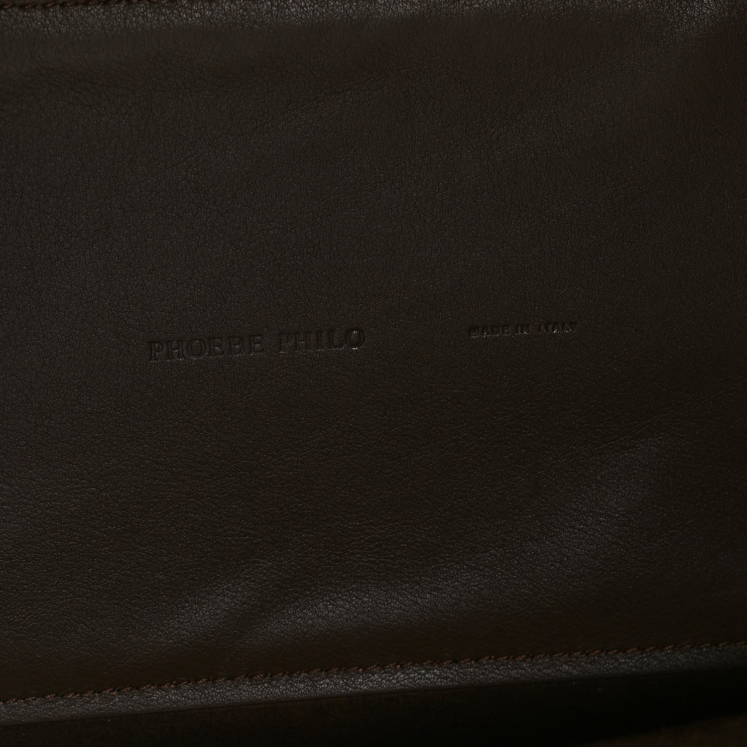 Phoebe Philo Suede Medium Kit Cabas Khaki 6 of 10