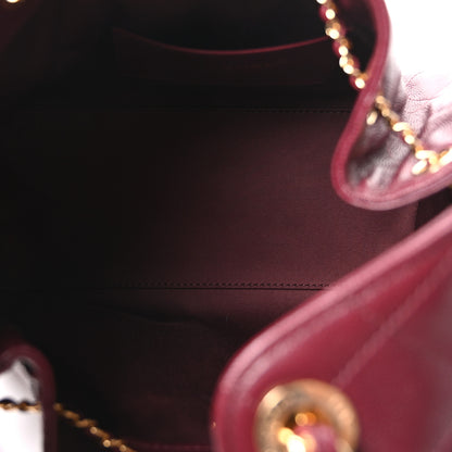 Chanel Caviar Quilted Small Chanel 25 Handbag Dark Burgundy 5 of 10
