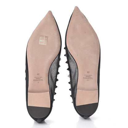 Valentino Garavani Mesh Rockstud Ballet Flats 39 Black 6 of 10