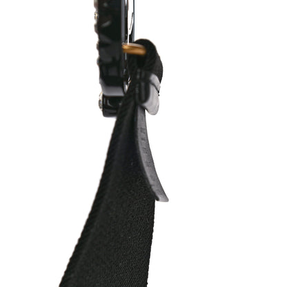 Gucci Elastic Crystal Embellished Plexiglass GG Marmont Belt 90 36 Black 5 of 6