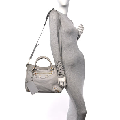 Balenciaga Chevre Giant 12 Gold Hardware Hamilton Velo Gris Ciment 2 of 11