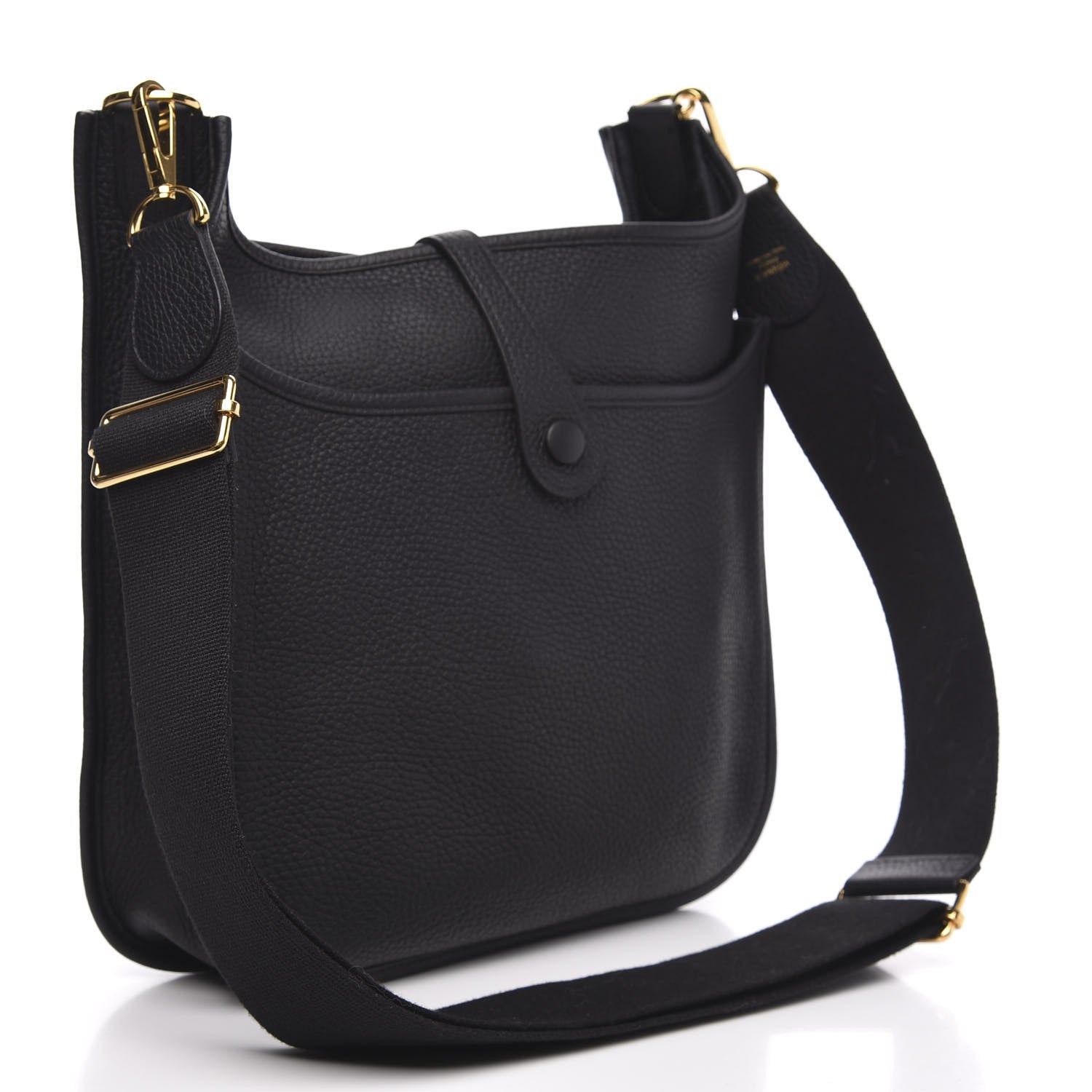 Hermes Taurillon Clemence Evelyne III PM Black 3 of 9