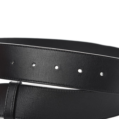 Gucci Calfskin Double G 40mm Belt 80 32 Black 5 of 7