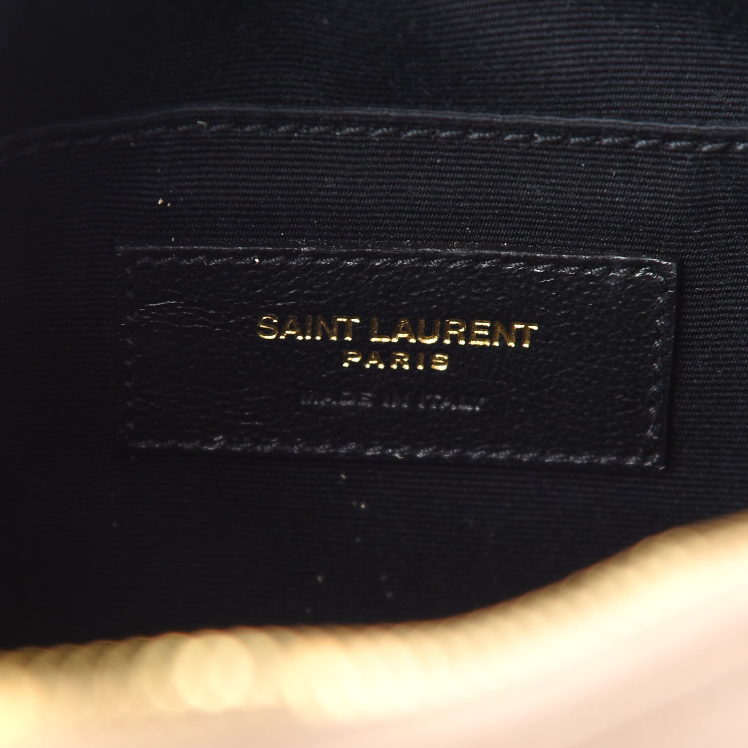 Saint Laurent Calfskin Matelasse Monogram Lou Camera Bag Nude Powder 6 of 9