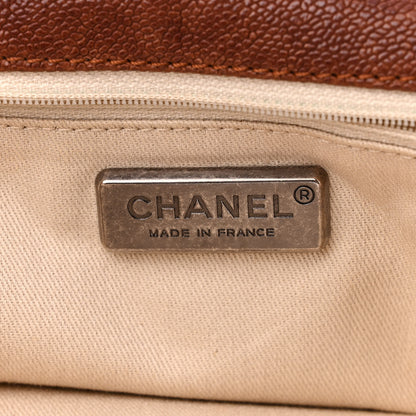 Chanel Caviar Outdoor Ligne Flap Brown 6 of 12