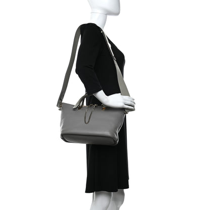Chloe Smooth Calfskin Mini Baylee Tote Cashmere Grey 2 of 16
