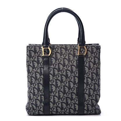 Christian Dior Monogram Tote Blue 1 of 13