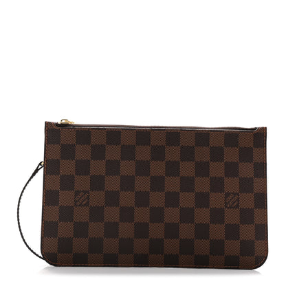 Louis Vuitton Damier Ebene Neverfull MM GM Pochette 1 of 7
